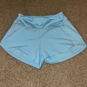 Lululemon blue athletic shorts